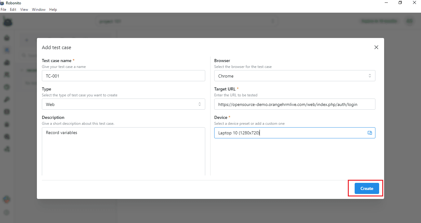 add a test case
