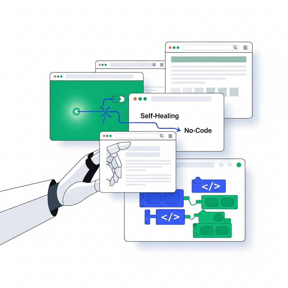 autonomous test execution and self healing