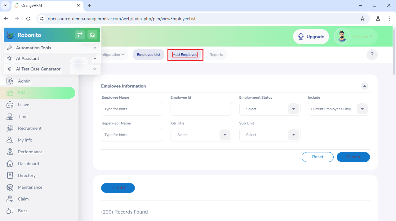 robonito intelligent ai features